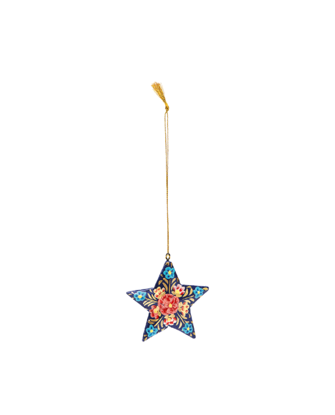 Anna + Nina | Handpainted Star Ornament