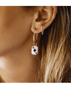 ANNA + NINA | Ace of Clubs Earring Charm