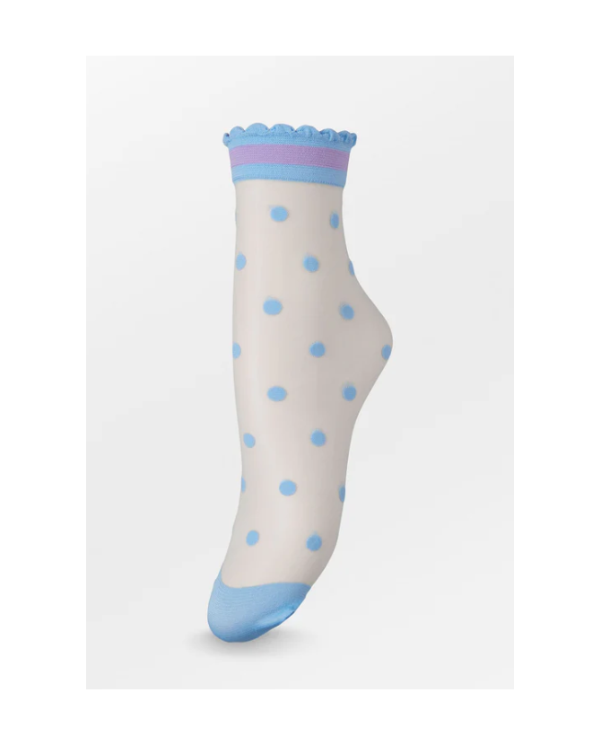 Becksondergaard | Dagmar dot sock licht blauw