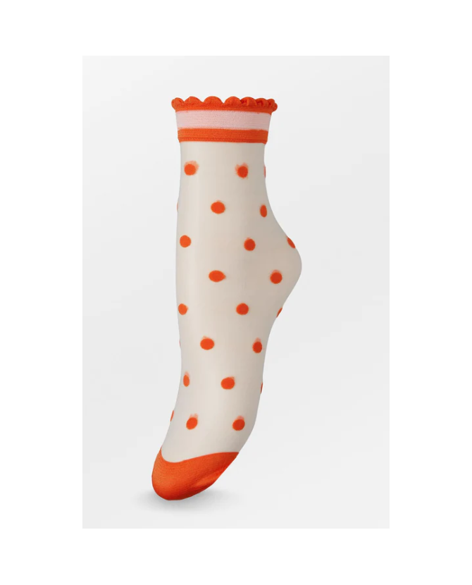 Becksondergaard | Dagmar dot sock orange