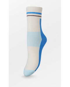 Becksondergaard | Sporty block sock blue