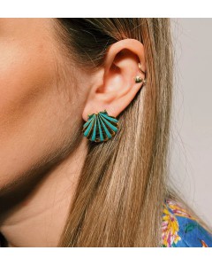 Anna Nina | Single Venus Shell Stud Earring