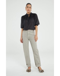 Fabienne Chapot | Lola straight pants Pebble Light Grey