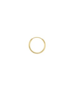 ANNA + NINA | SINGEL PLAIN RING EARRING