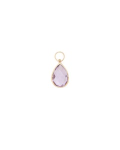 Anna Nina | Enchanting Tear Purple Amethyst Charm