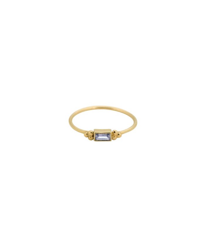 ANNA + NINA | Baguette Ring Zirconia ANNA + NINA | Baguette Ring Zirconia