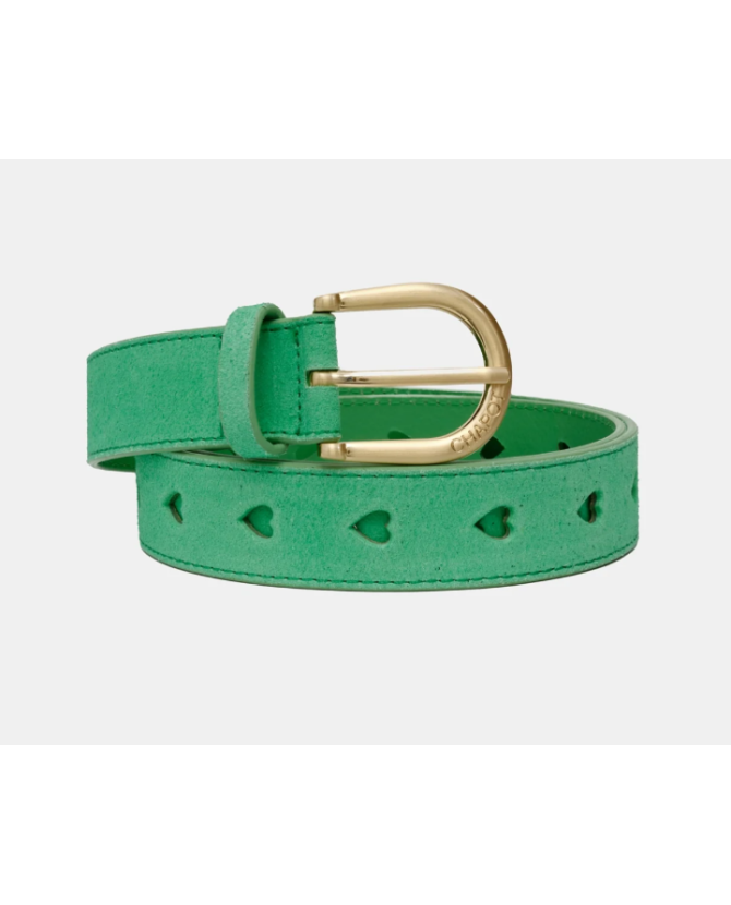 Fabienne Chapot | Cut it out heart Belt Green Fabienne Chapot | Cut it out heart Belt Green
