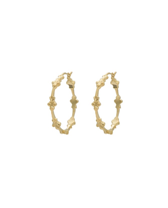 Anna Nina | Eden Hoop Earrings