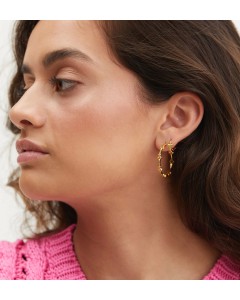 Anna Nina | Eden Hoop Earrings