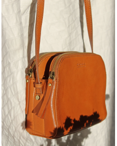 O MY BAG | Emily - Leather Strap - Cognac Stromboli Leather