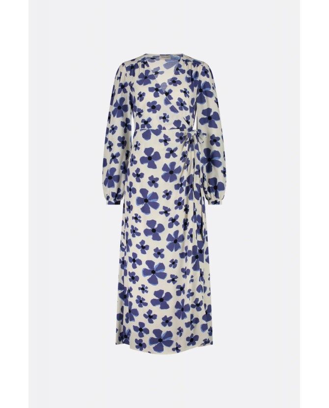 Fabienne Chapot | Nia dress White/Blue