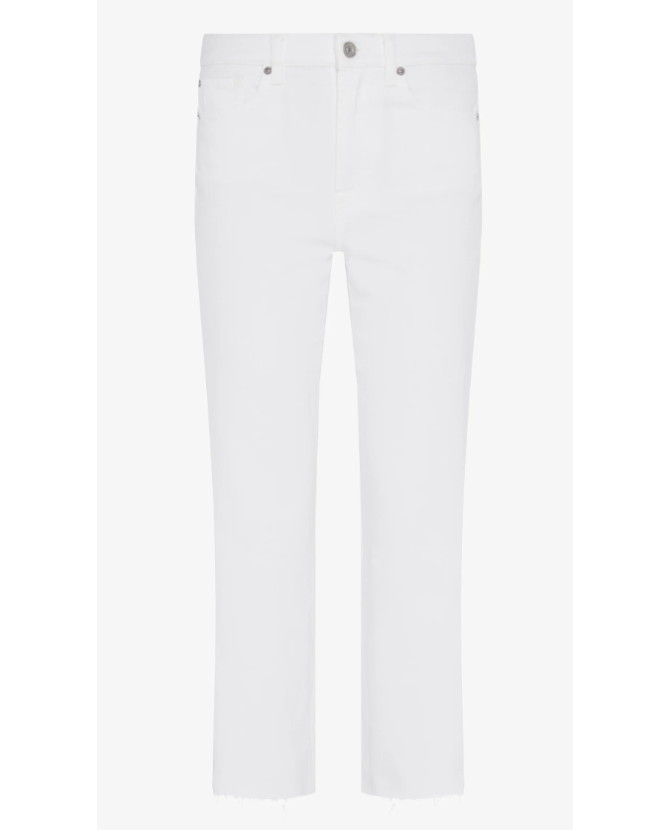 7 for Allmankind | Logan witte cropped jeans