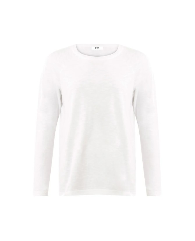 CC HEART | T-shirt Long sleeve white