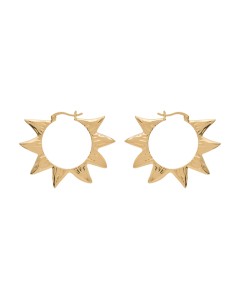 Anna+Nina | Large Soleil Hoop Earrings