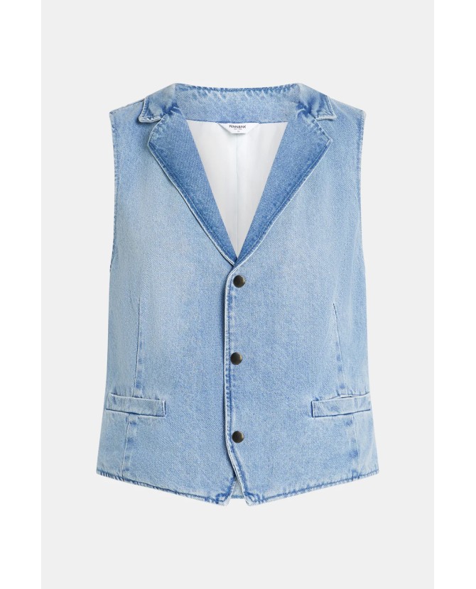PENN&INK N.Y | Denim Waistcoat PENN&INK N.Y | Denim Waistcoat