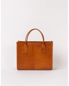 O MY BAG | Jackie Midi Cognac Classic Leather