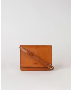 O MY BAG | Audrey Mini Cognac Classic Leather