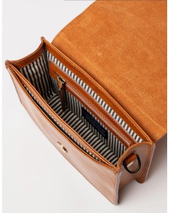 O MY BAG | Audrey Mini Cognac Classic Leather