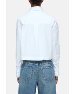 Closed | Cropped Classic Shirt White