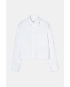 Closed | Cropped Classic Shirt White
