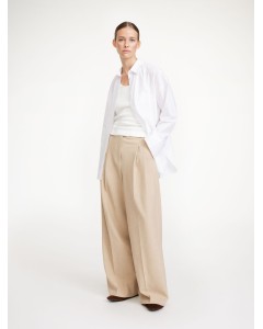 By Malene Birger | Cymbaria hoge taille broek kaneelbruin