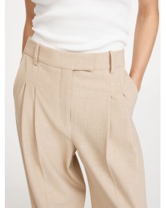 By Malene Birger | Cymbaria hoge taille broek kaneelbruin