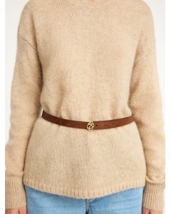 By Malene Birger | Ouma leren riem donkerbruin