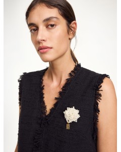 By Malene Birger | Helea Broche zacht wit