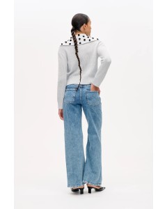 Baum und Pferdgarten | Clare Trui grey melange