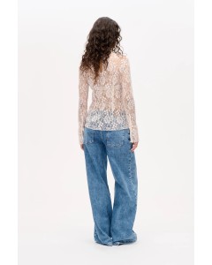 Baum und Pferdgarten | Meena Blouse white sand