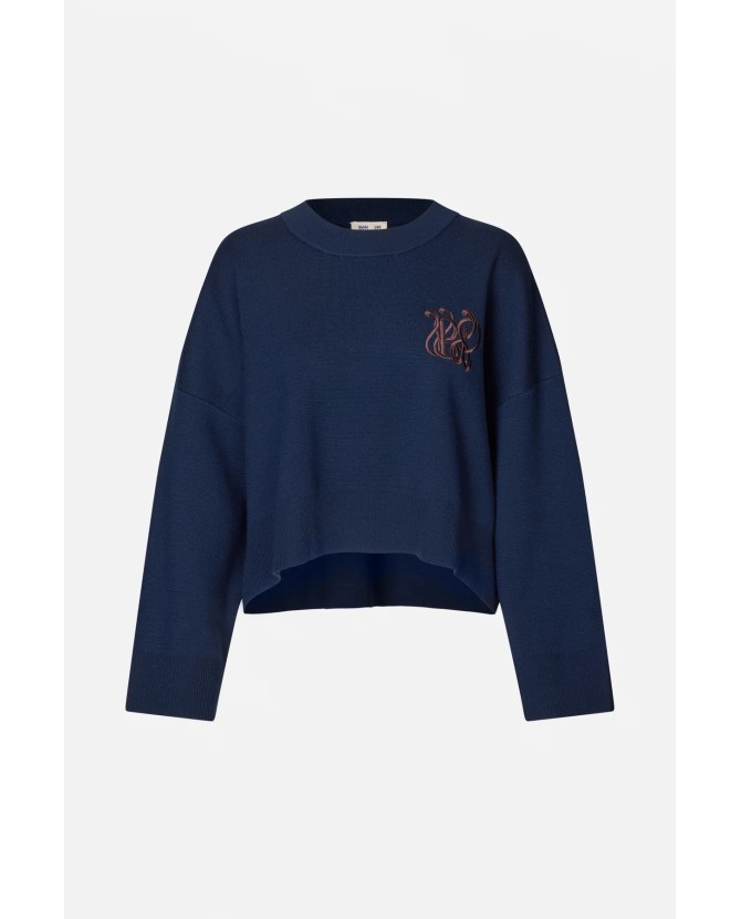 Baum und Pferdgarten | Catie Trui baritone blue