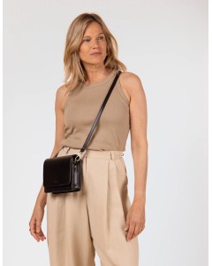 O MY BAG | Aurdey Mini - Black Classic Leather