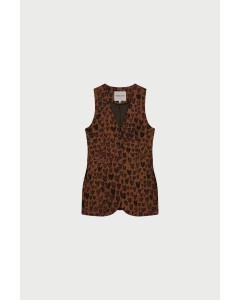 Fabienne Chapot | Lilet Gilet burnt sugar/black