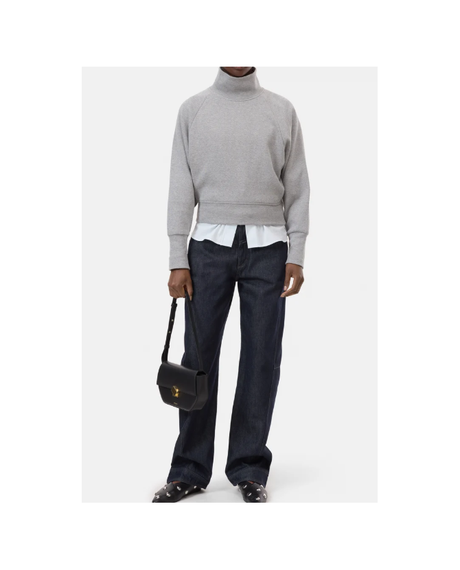 Closed | High neck sweatshirt grey