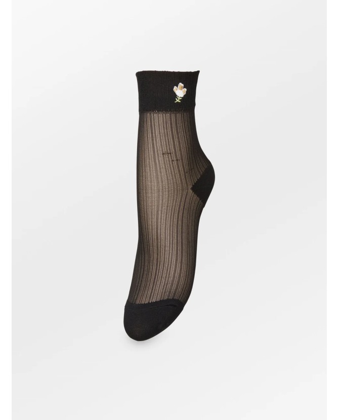 Becksondergaard | Floral Sheer Sock black