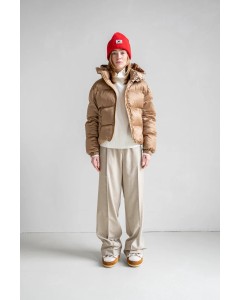 Penn & Ink | Jacket camel-tomato