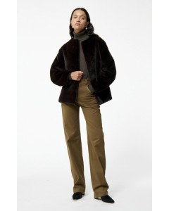 Vanessa Bruno | Fabu fauxfur jas brun
