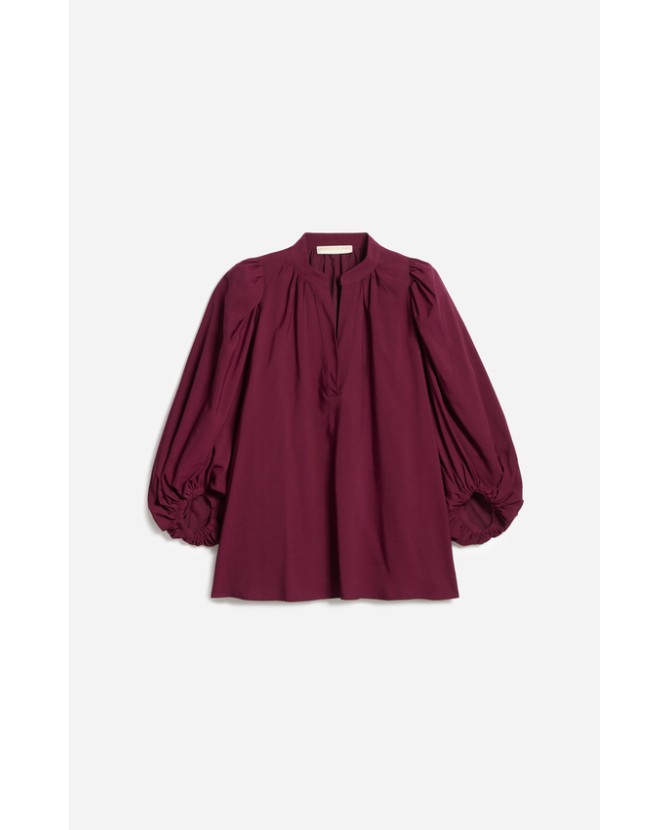 Vanessa Bruno | Bell blouse burgundy red