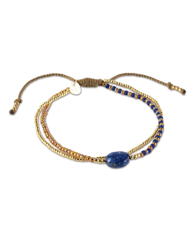 A beautiful story | Soothing lapis lazuli bracelet GC