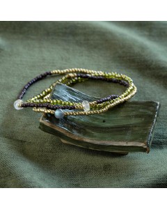 A beautiful story | Balanced rose Q labradorite bracelet