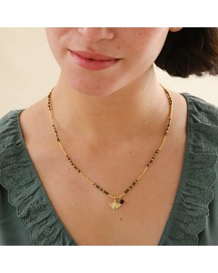 A beautiful story | Honored black onyx necklace GC