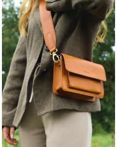 O my bag | Harper mini cognac classic leather