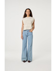 Fabienne Chapot | Thea Wide Leg Jeans Light Blue