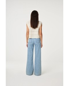 Fabienne Chapot | Thea Wide Leg Jeans Light Blue