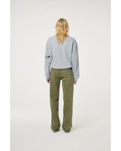 Fabienne chapot | Terry rhinestone sweater dark grey melange