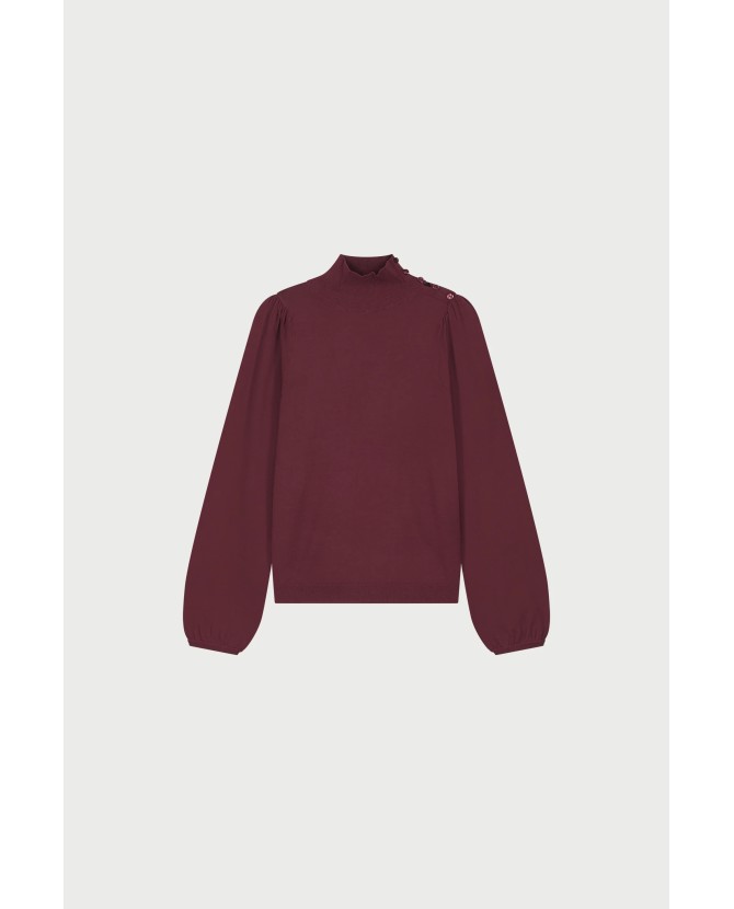 Fabienne chapot | Molly pullover deep burgundy