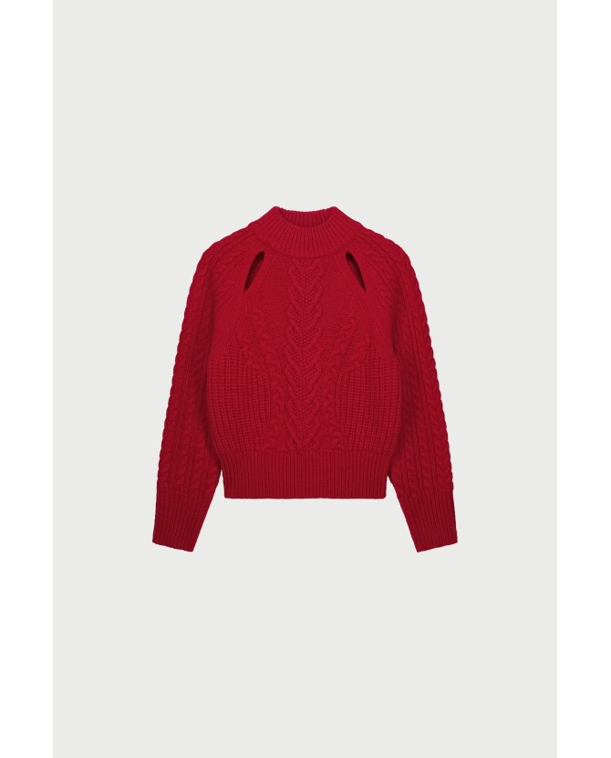 Fabienne chapot | Anais pullover disco red