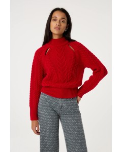 Fabienne chapot | Anais pullover disco red