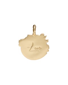 Anna + Nina | Memorable Love Charm with Radiant Plain Necklace