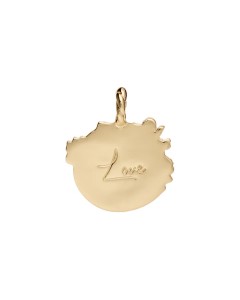 Anna + Nina | Memorable Love Charm with Radiant Plain Necklace